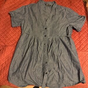 Passport denim style blouse